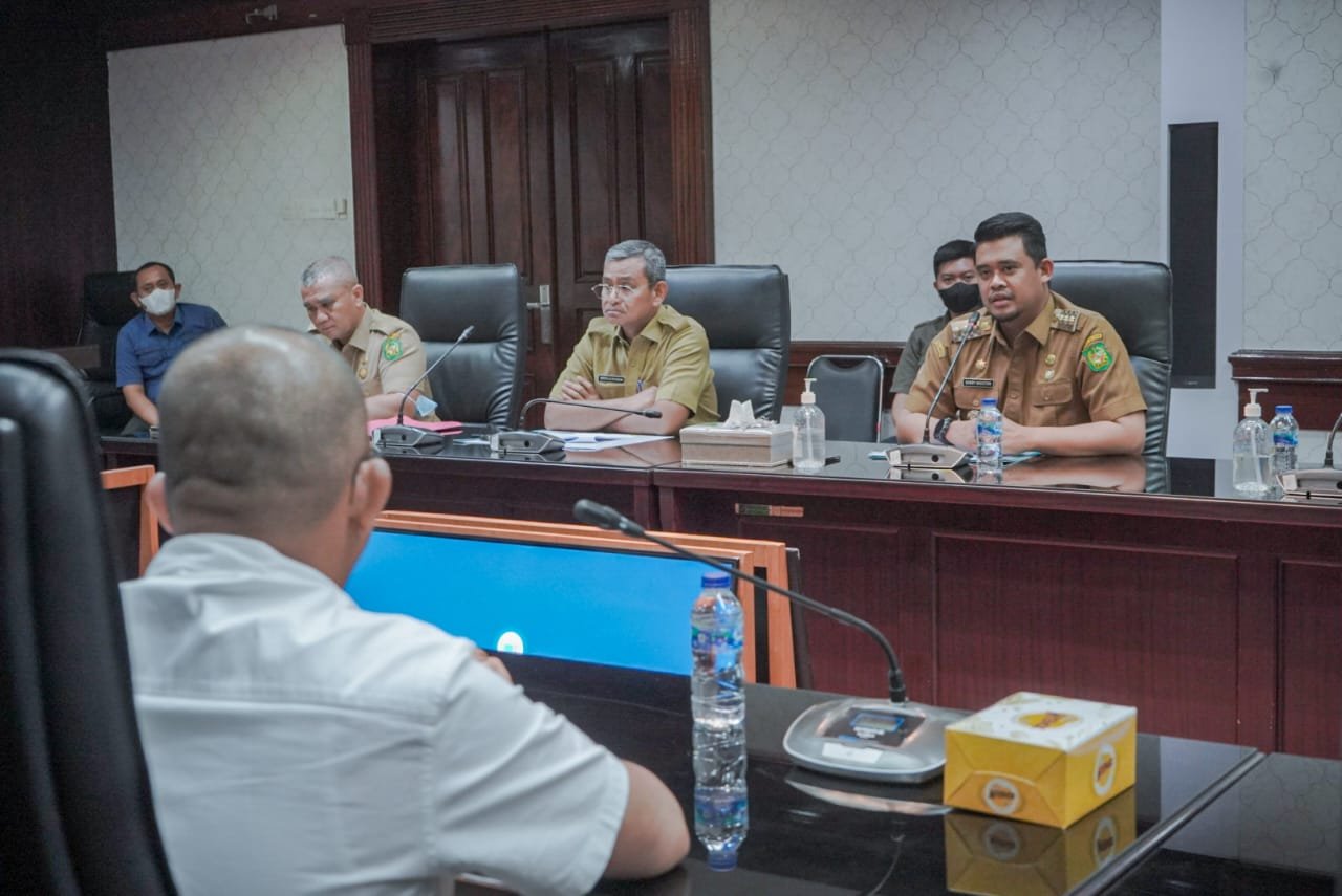 Bobby Nasution Minta Terbitkan Sertifikat Aset Pemko Medan Yang Belum Bersertifikat