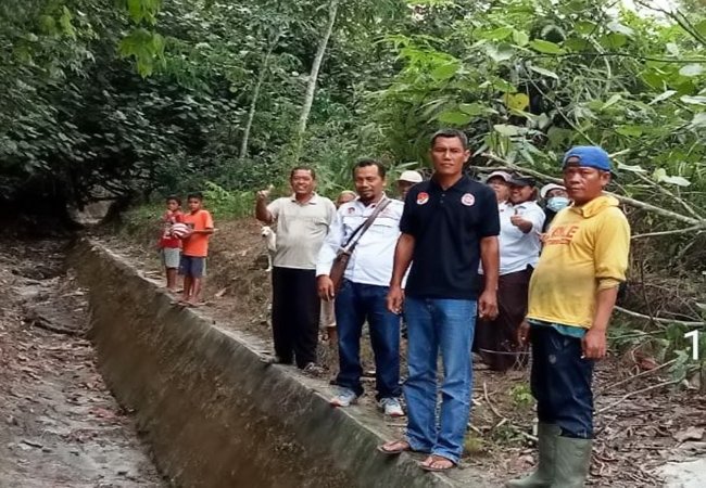 Dikeluhkan Warga, JPKP Minta PSDA Simalungun Perbaiki Irigasi Ambruk di Nagori Dolok Parriasan