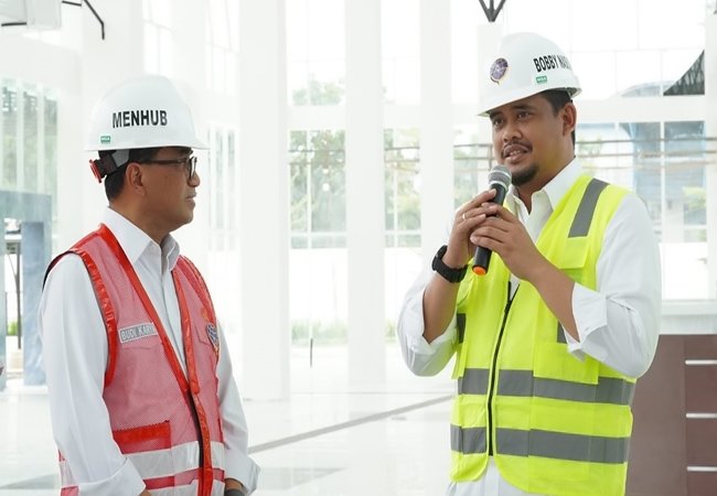 Tinjau Revitalisasi Terminal Tipe A Amplas, Bobby Nasution Minta Akhir 2022 Beroperasi