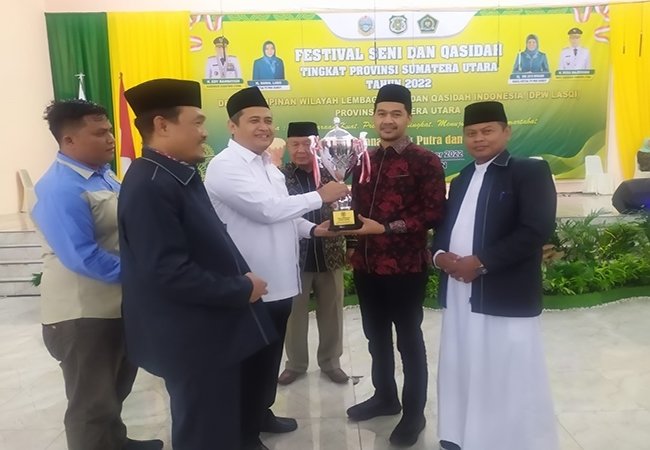Sergai Raih Juara Umum FSQ Tingkat Provsu