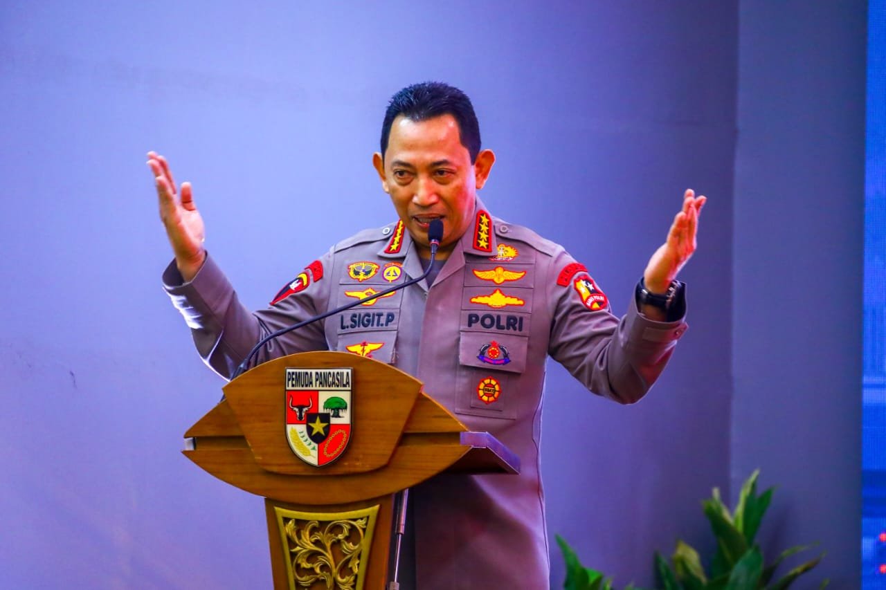 Dihadapan Kader Pemuda Pancasila, Kapolri Serukan Pentingnya Persatuan dan Kesatuan