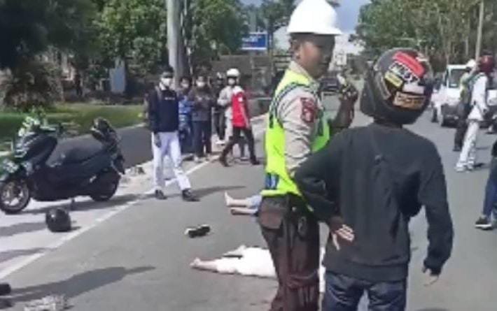 Pilu, Anak Usia 15 Tahun Tabrak Ayah dan Ibu hingga Tewas