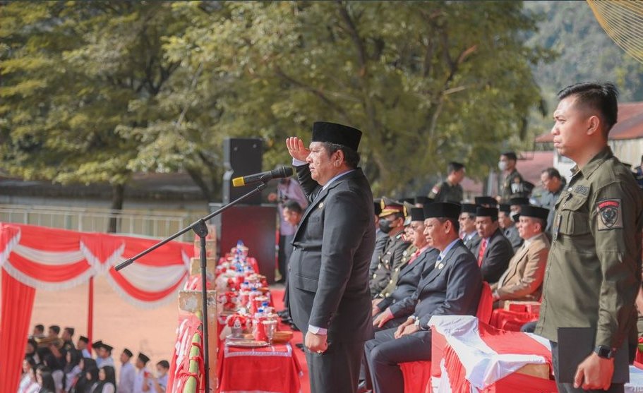 Peringati Hari Sumpah Pemuda ke-94 di Sidempuan, Wali Kota Baca Pidato Menpora