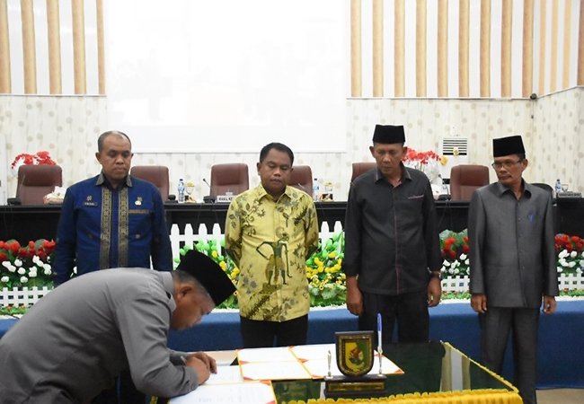 2 Ranperda Sergai Disahkan