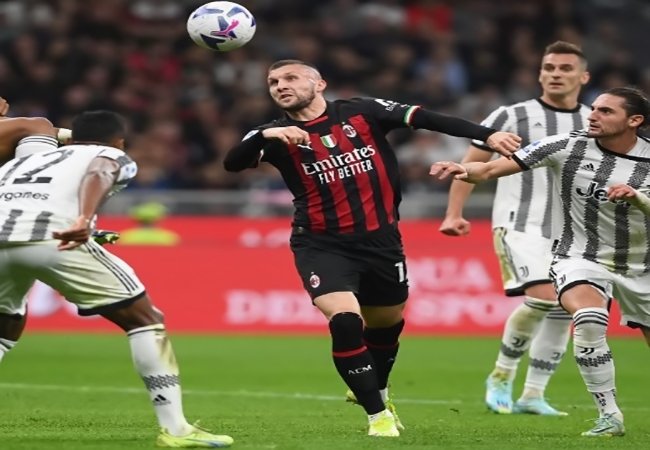 Juventus Disapu AC Milan 2 Gol Tanpa Balas