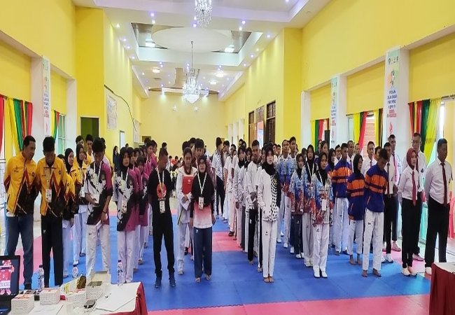 Porprov Ke-V Bintan, Atlet Taekwondo Batam Borong 14 Emas, 2 Perak dan 1 Perunggu