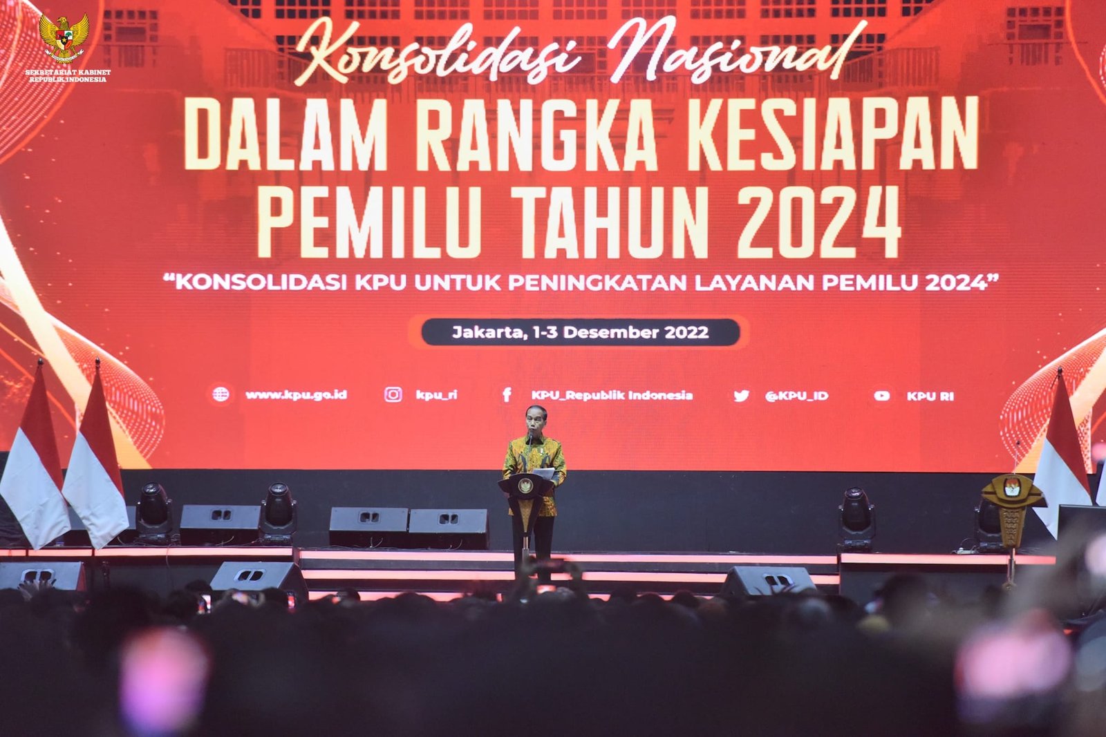 Pemilu Serentak 2024, Presiden Tekankan Lima Hal