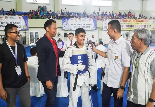 Ijeck Optimis Atlet Taekwondo Sumut Raih Prestasi di PON XXI