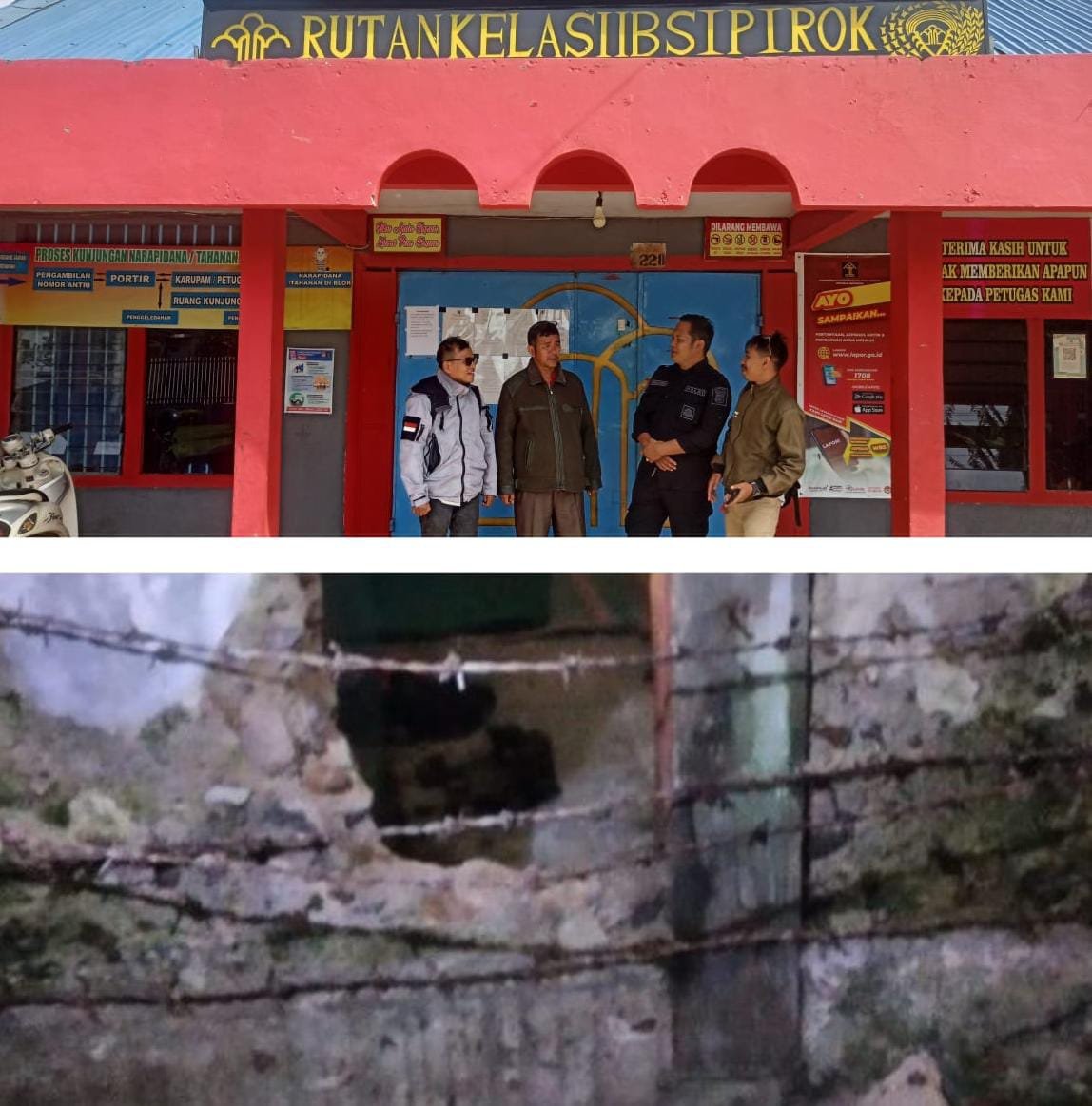 Bangunan Rutan Sipirok Memprihatinkan Butuh Sentuhan Pemkab Tapsel