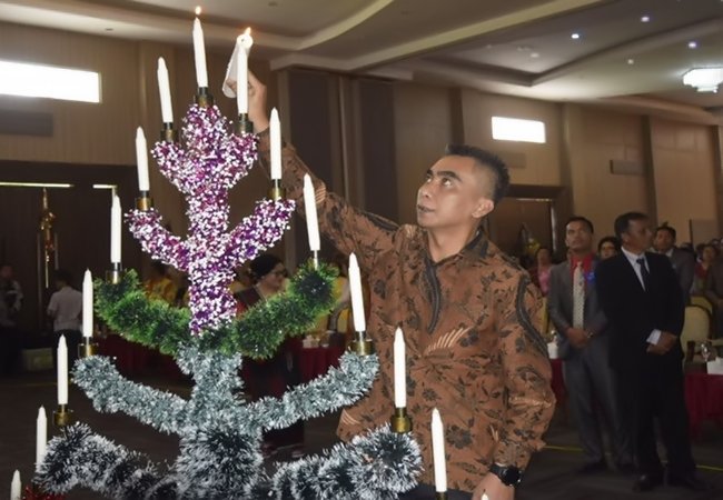 Wakil Bupati Hadiri Perayaan Natal Oikumene Kabupaten Karo 2022