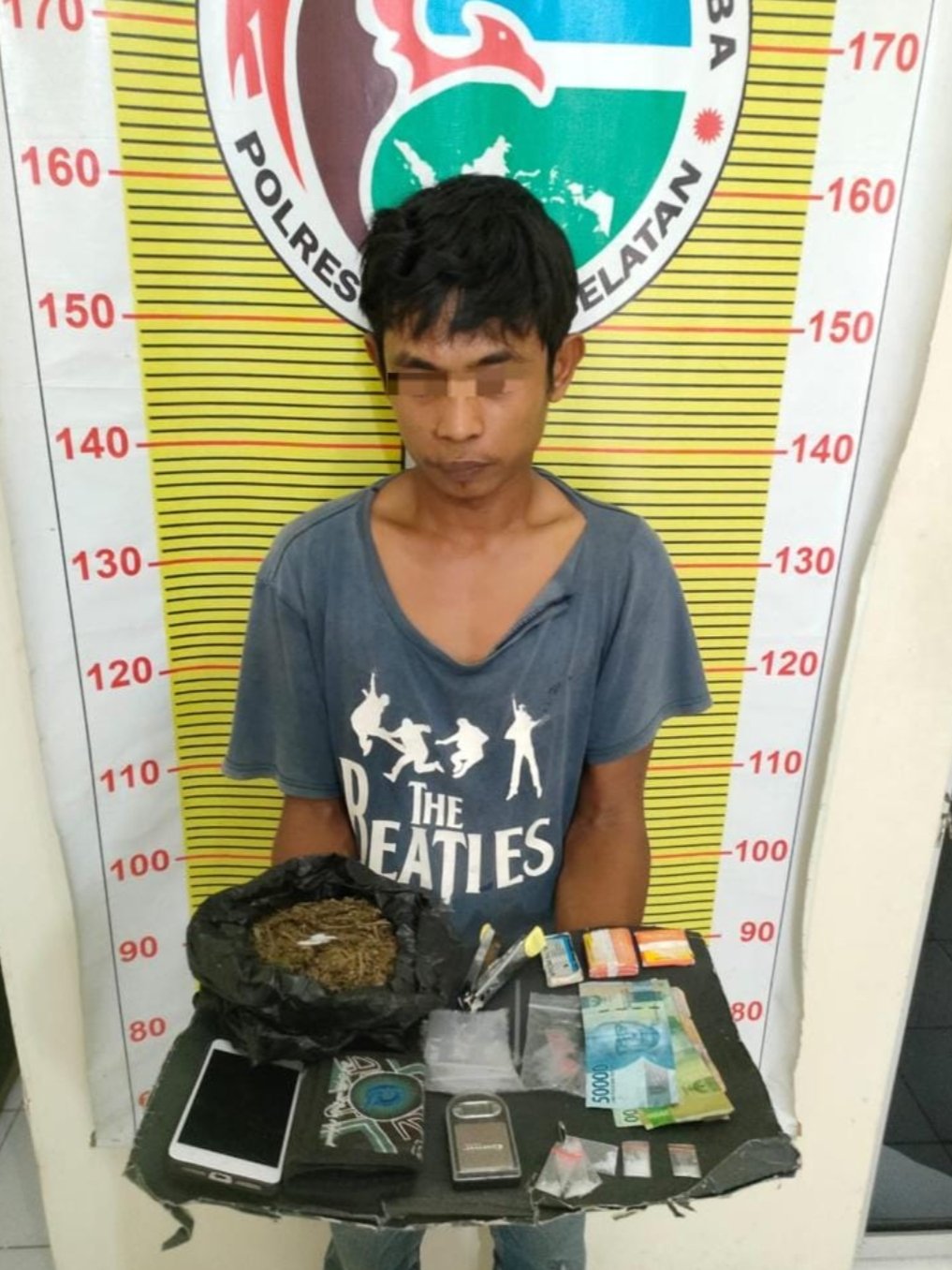 Hendak Duduk Dibengkel, Warga Sitampa Tapsel Diciduk Polisi Gegara Miliki Narkoba