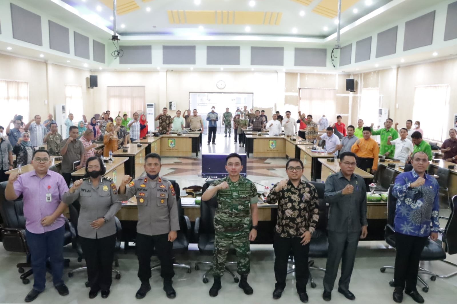 Perkuat Sinergi Atasi Banjir, Pemkab Sergai Gelar Rakor