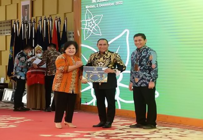 Bupati Karo Terima DIPA dan TKDD 2023