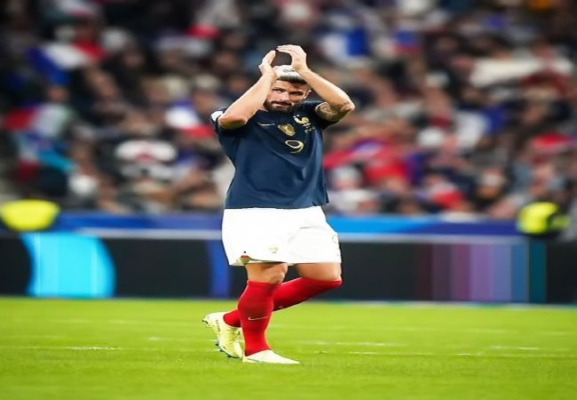 Olivier Giroud Pecahkan Rekor Top Skor Timnas Prancis Sepanjang Masa