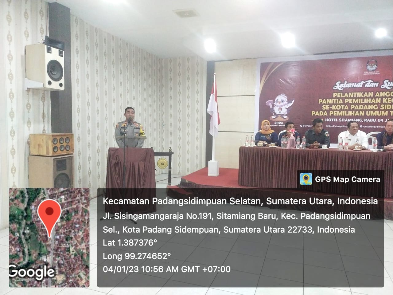 30 Orang PPK Di Lantik, Begini Harapan Kapolres Dan Unsur Forkopimda Sidempuan