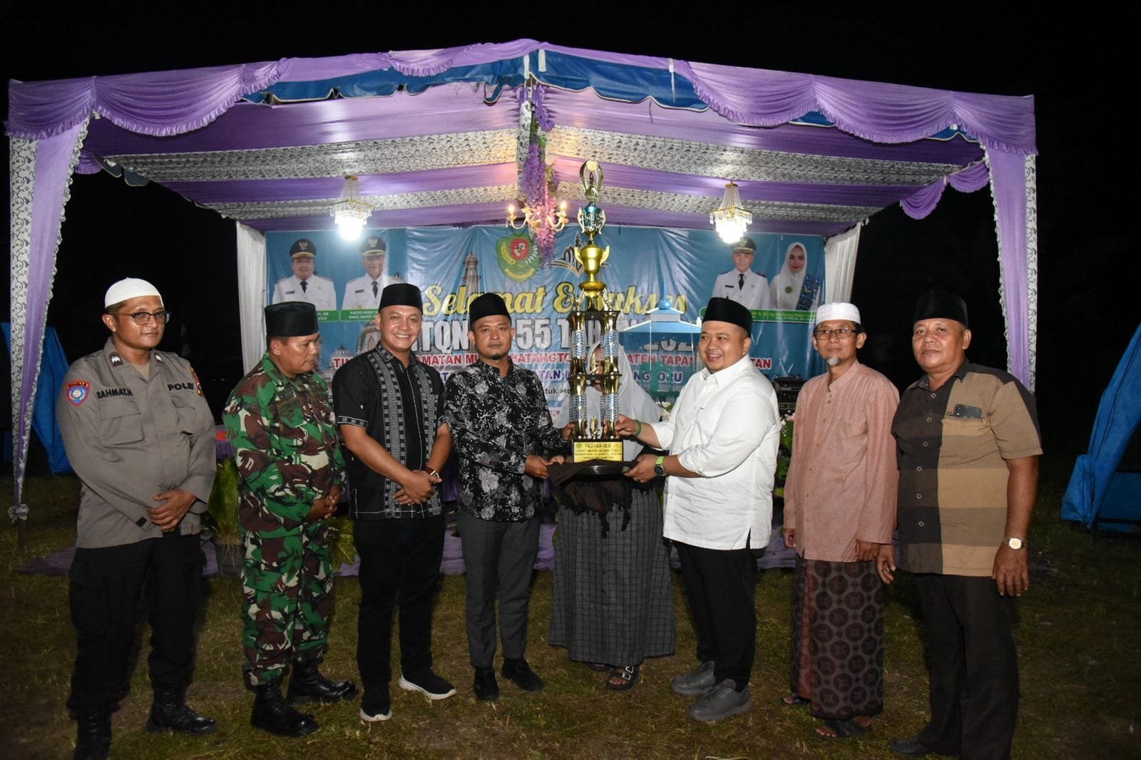 Desa Bandar Hapinis Raih Juara Umum MTQ, Ini Harapan Bupati Tapsel