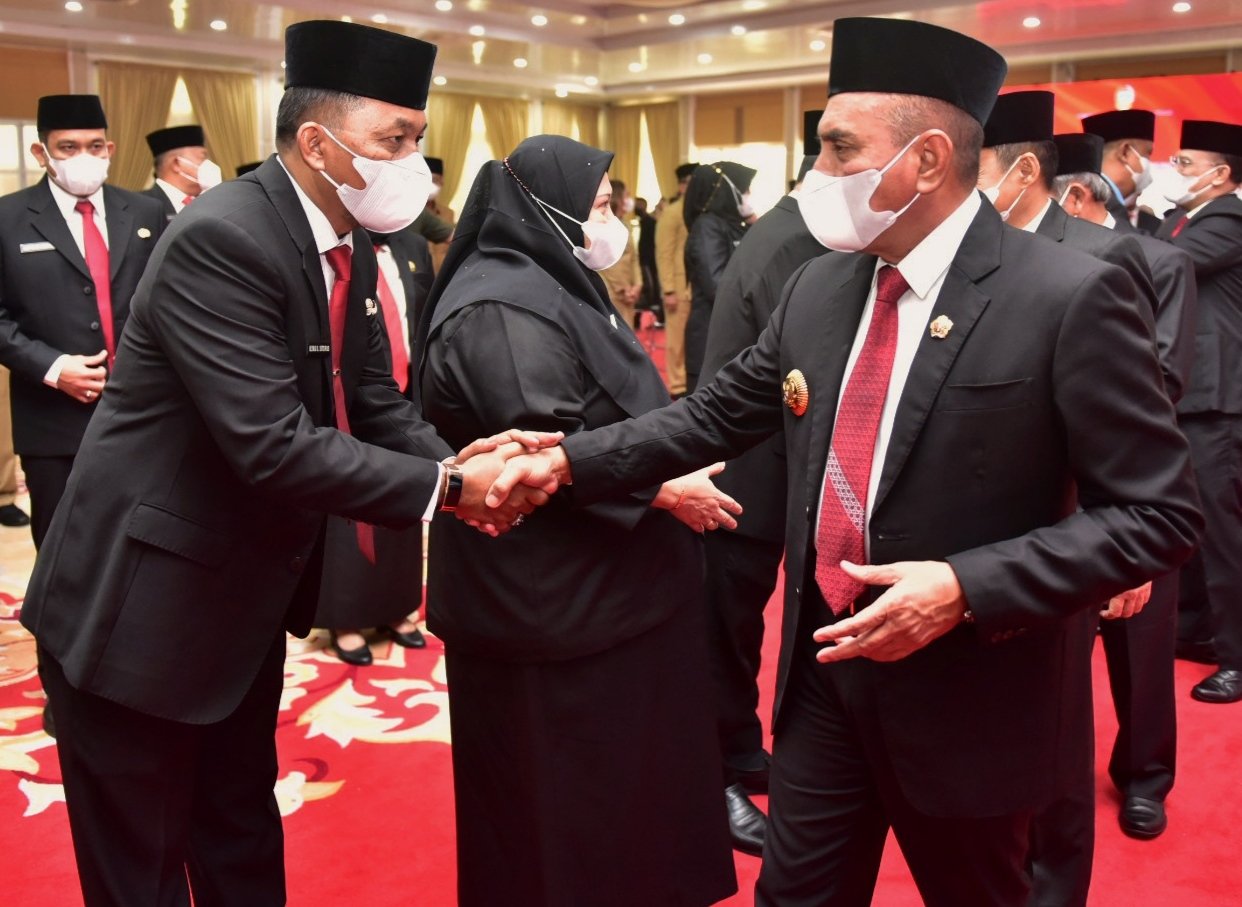 Ilyas S Sitorus Resmi Jabat Kadis Kominfo Sumut