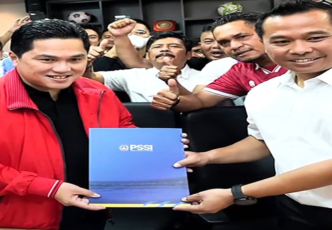 Calonkan Diri Jadi Ketum PSSI, Erick Thohir: Butuh Nyali Bersihkan dari 'Tangan Kotor'