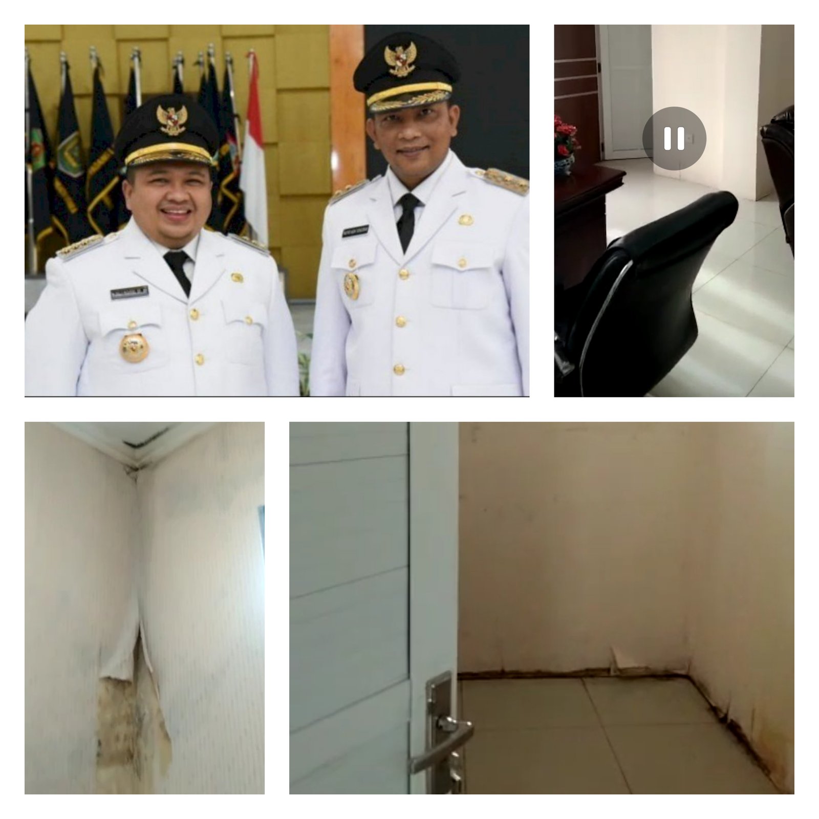 Kicauan Wakil Bupati Tapsel Ruang Kerjanya Lapuk, Dinilai Terkesan Cengeng