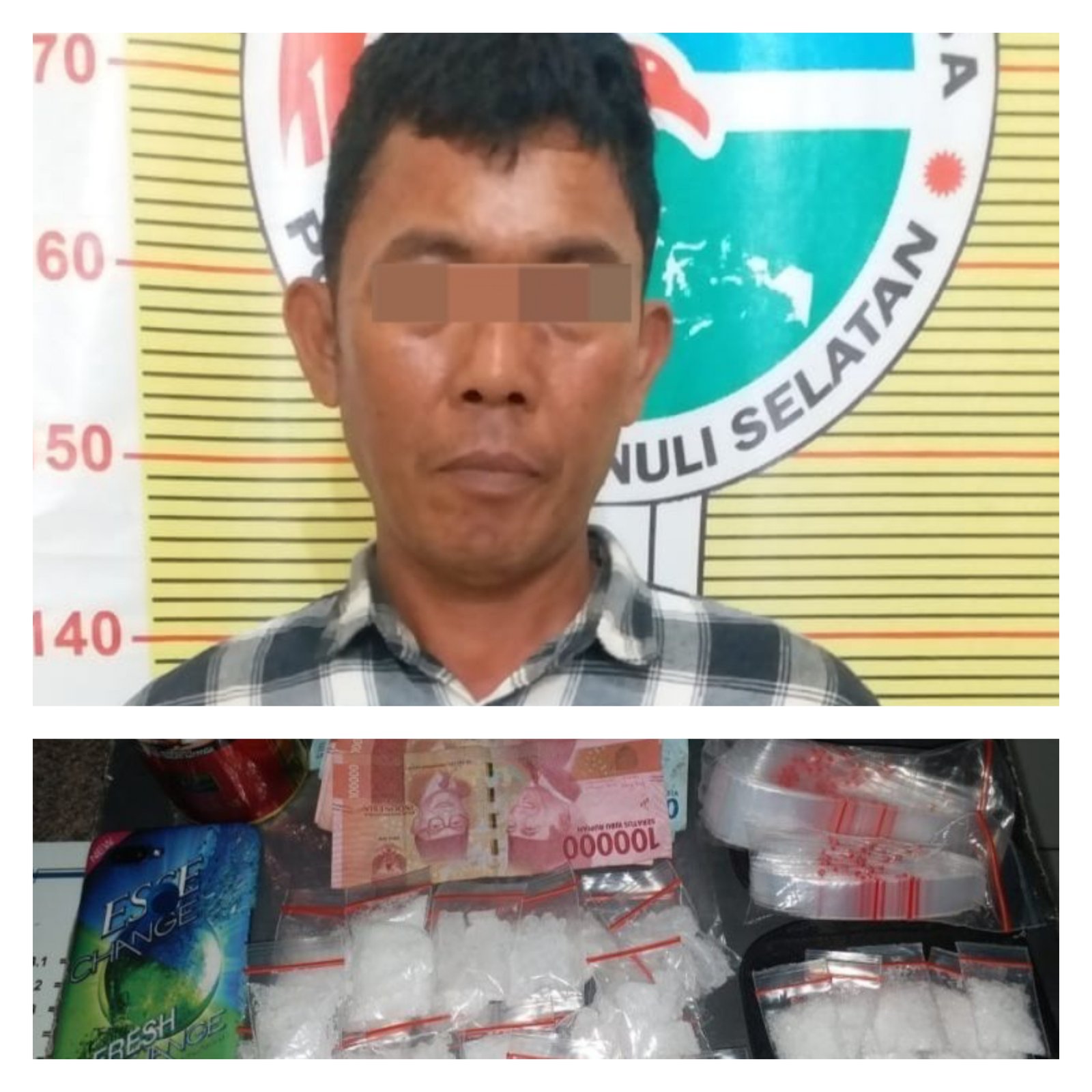 Miliki Sabu, Pria Warga Paluta Sempat Melawan Dan Lari Akhirnya Dibekuk Polisi