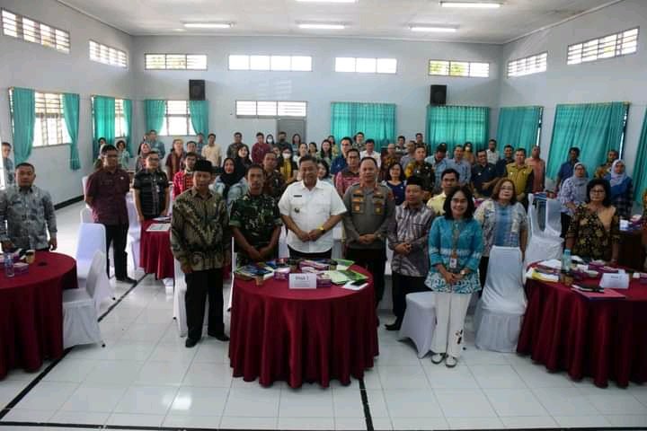 Bupati Eddy Berutu Hadiri FGD dengan BPS, Memastikan Data Sudah Benar, Wajar, dan Konsisten