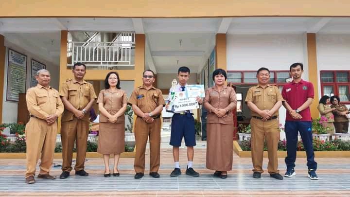 Keren, Siswa SMP Negeri 1 Sidikalang Juara 3 Umum Olimpiade MIPA