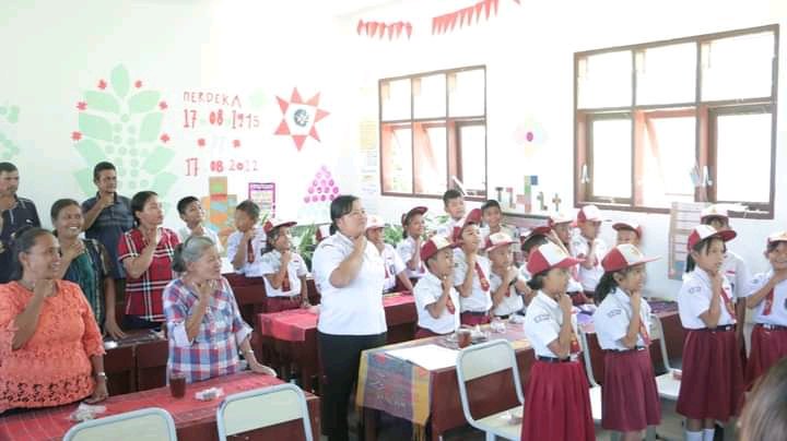 Optimis, Kursus Bahasa Inggris Tingkatkan Kemampuan Siswa SD Negeri 037150 Sigambir-gambir