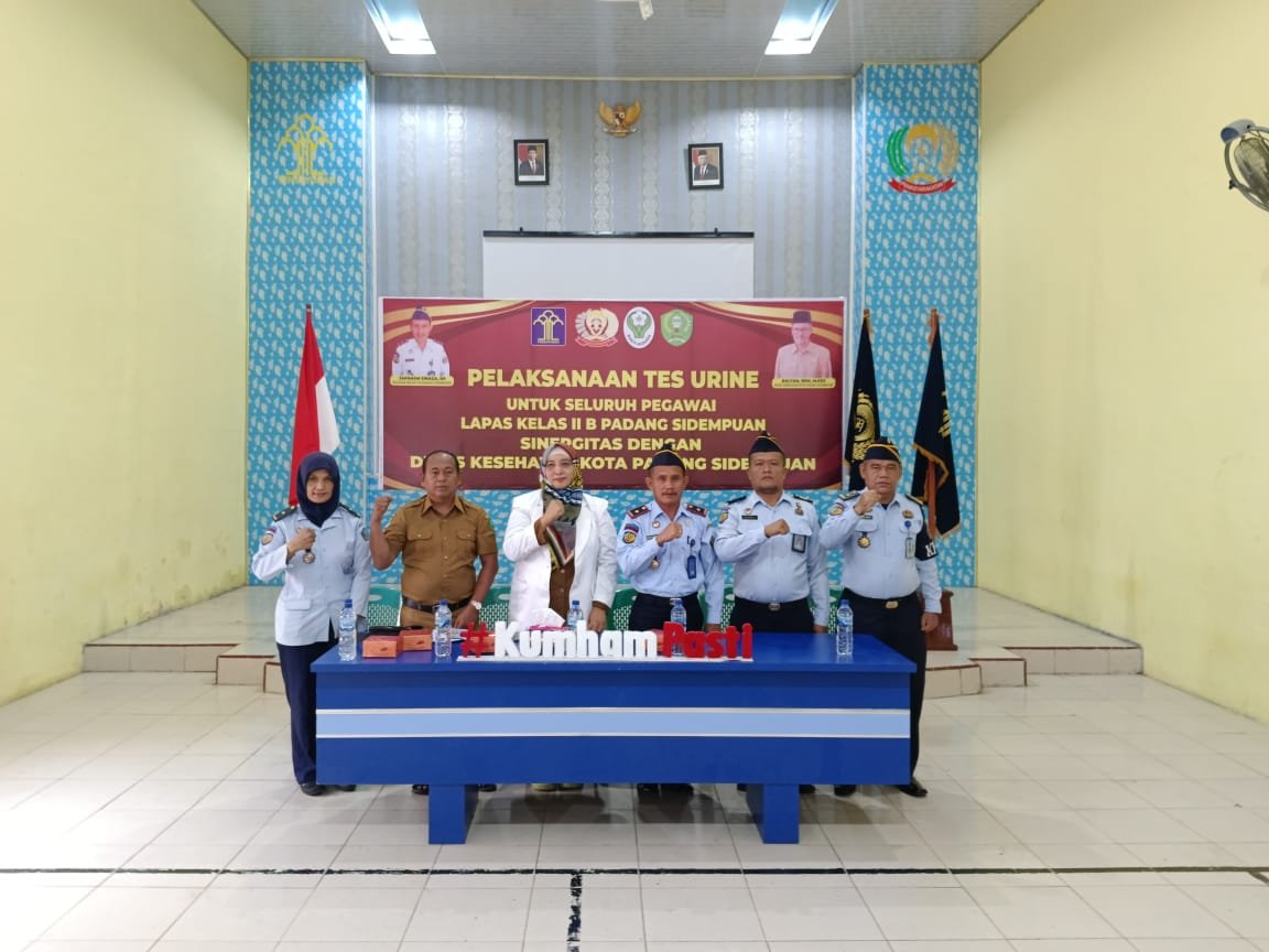 75 Petugas Test Urine Hasilnya Semua Negatif, Kalapas Psp: 