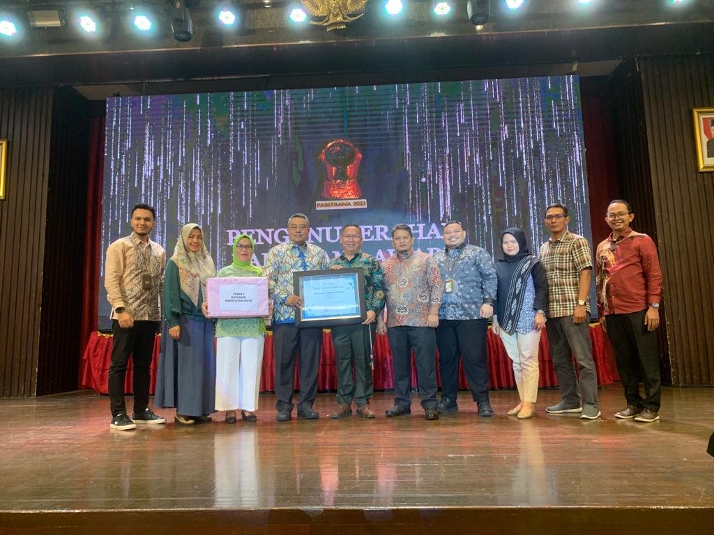 Pemkab Tapsel Raih Juara I Jamsostek Paritrana Award 2022 Sumut