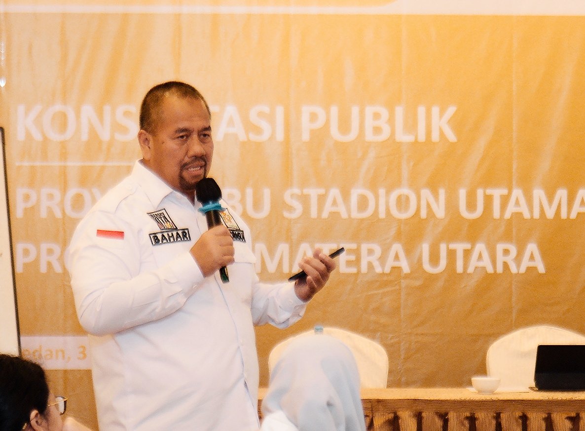 Pembangunan Stadion Utama Sport Centre Sumut Dipercepat