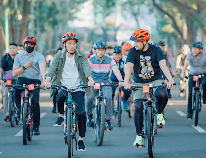 Presiden Sebut Butuh Keberanian Merubah Wajah Medan