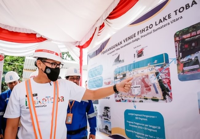 25 Ribu Wisatawan Ditargetkan Padati F1 PowerBoat Danau Toba