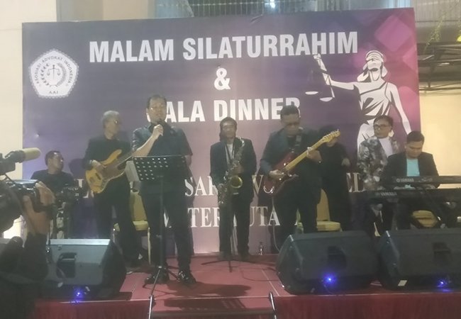 Ketua DPC AAI  Medan Yance Aswin SH, Gelar Malam Silaturahmi dan Gala Dinner