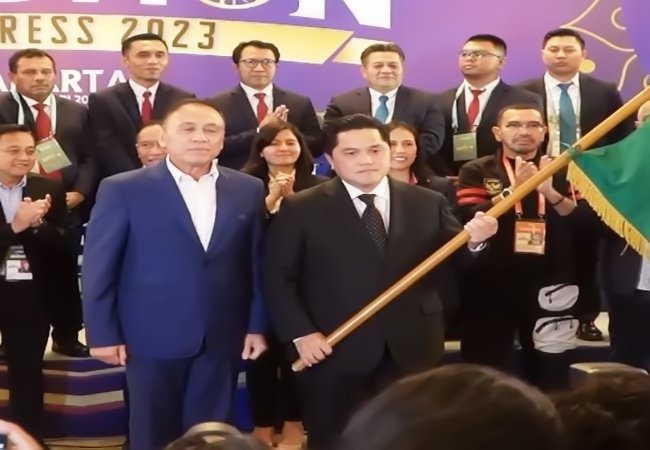 Jabat Ketum PSSI 2023-2027, Erick Thohir: Kita Belum Menang