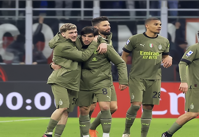 Gol Tunggal Olivier Giroud di Liga Italia, Bawa Rossoneri Akhiri Tren Negatif