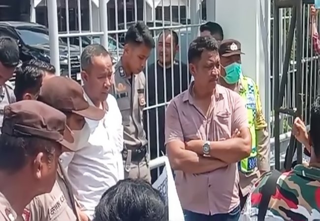 KPU Sumut Didemo FORMASIH Tapsel, Tuntut Usut Dugaan Pungli