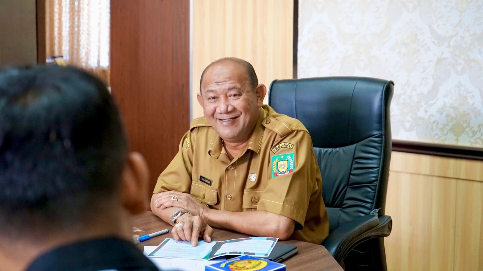 Jelang Pelantikan, DPD IPK Langkat Audiensi ke Syah Afandin