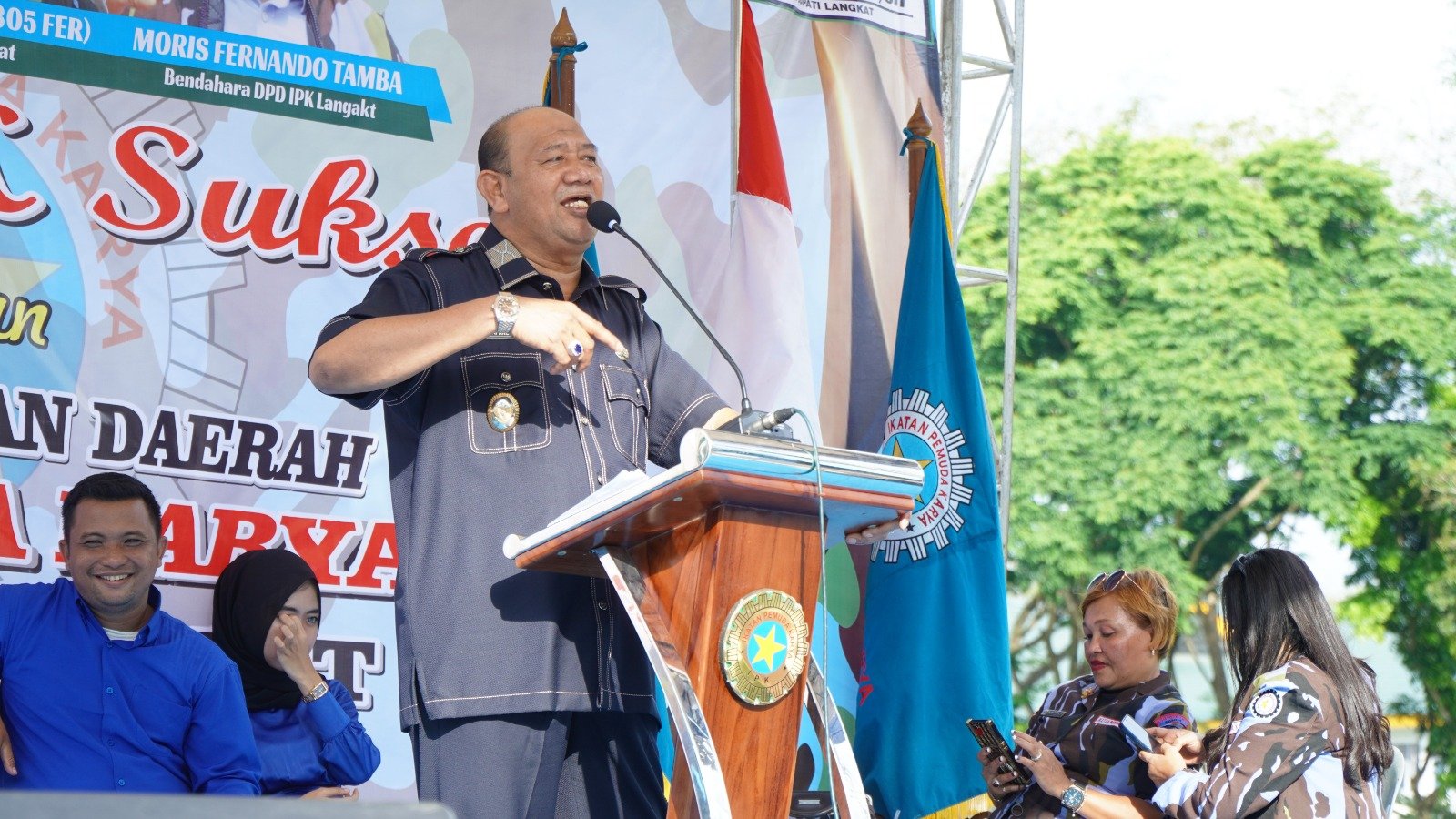 Resmi Dilantik, DPD IPK Langkat Siap Dukung Syah Afandin Pimpin Langkat 2024 - 2029