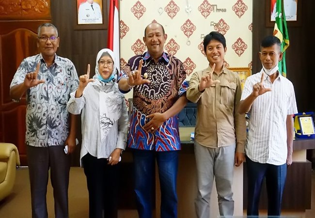 Terima Audensi Yayasan BITRA, Syah Afandin: Semoga Berkolaborasi Bangun Langkat