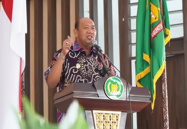 Hadiri Pelantikan Laskar Hangtuah Indonesia, Plt Bupati Langkat: Kembangkan Program Bermamfaat