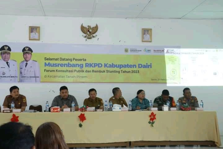 Musrembang Kecamatan Tanah Pinem Fokus Turunkan Angka Stunting