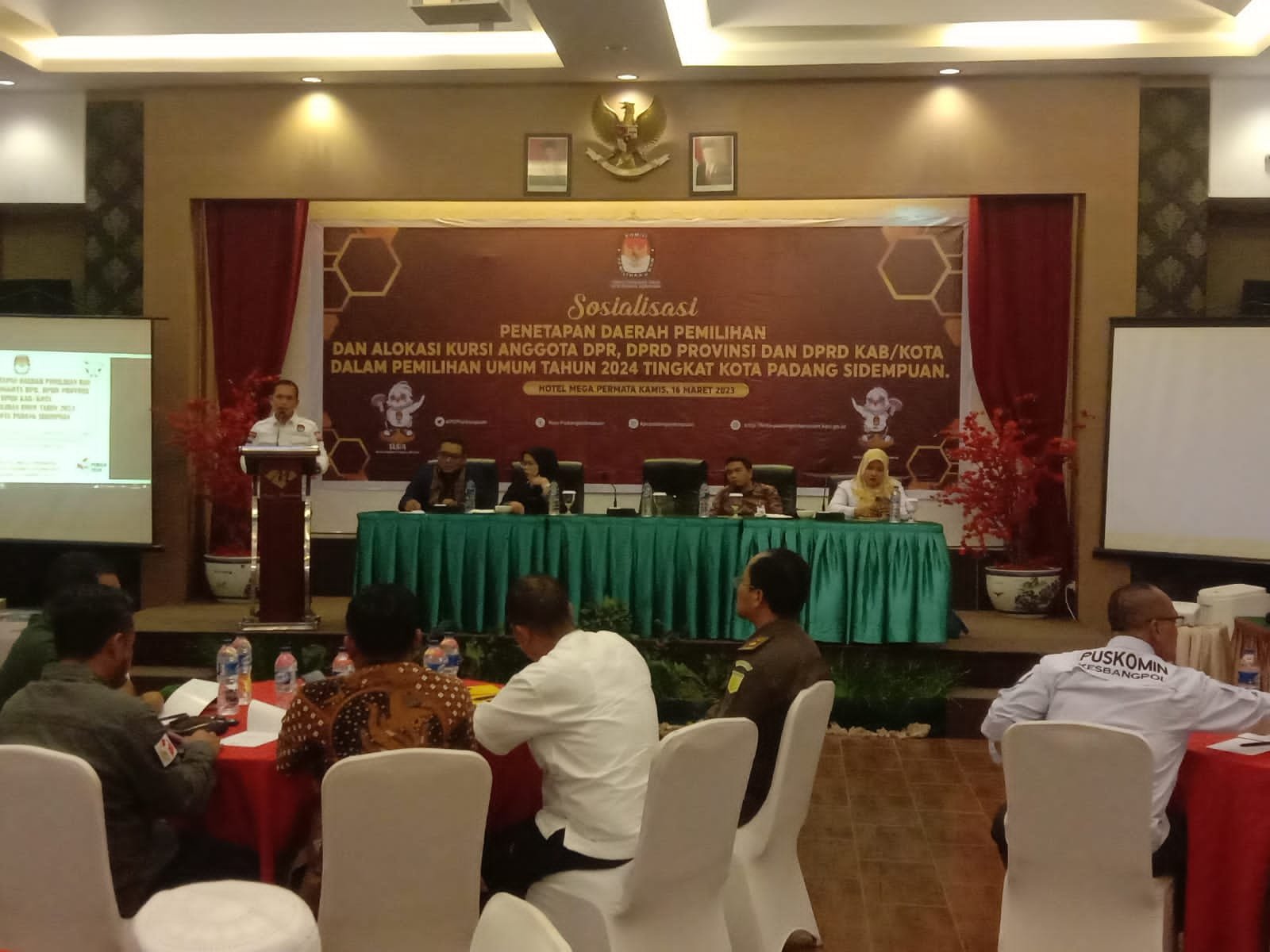 Pemilu 2024, KPU Tetapkan Alokasi Kursi Anggota DPR, DPRD Provinsi, DPRD Kota Sidempuan