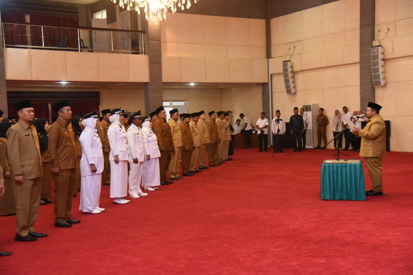 Lantik 94 Pejabat, Ini Pesan Bupati Tapsel Dolly