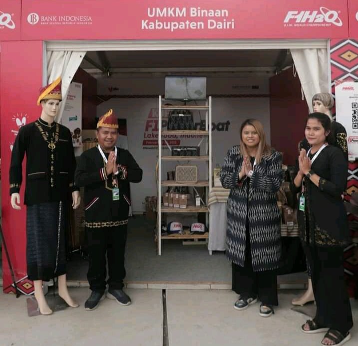 Pemkab Dairi Tampil Populer di Event F1H2O Danau Toba