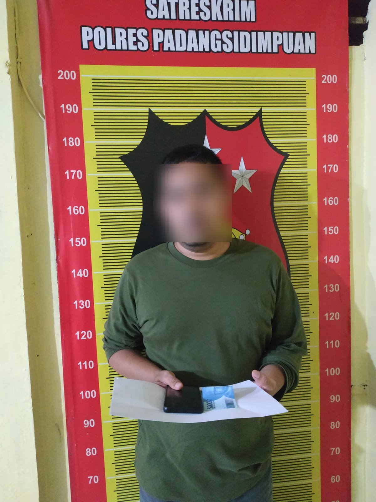 Ops Pekat Toba 2023, Satreskrim Polres Psp Ciduk Pria Masang Judi Online