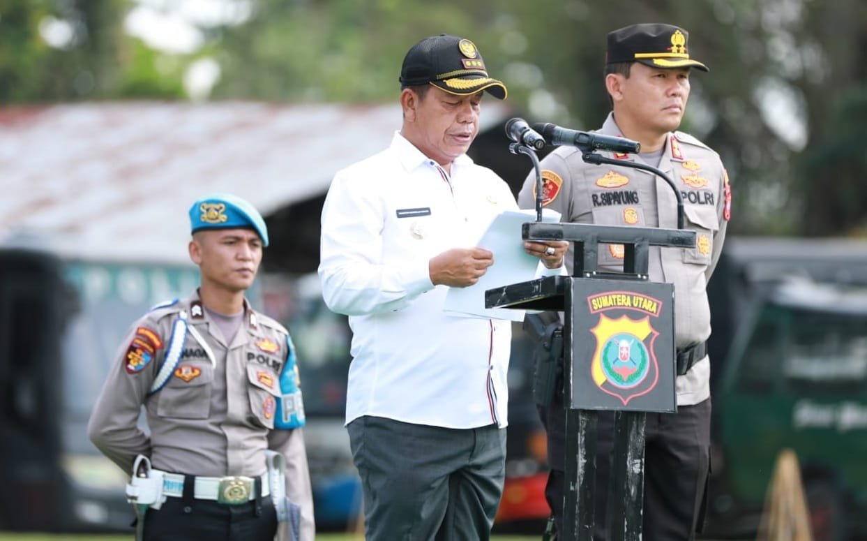 Gelar Apel Pilpanag 2023, Bupati Simalungun Minta Netralitas Petugas