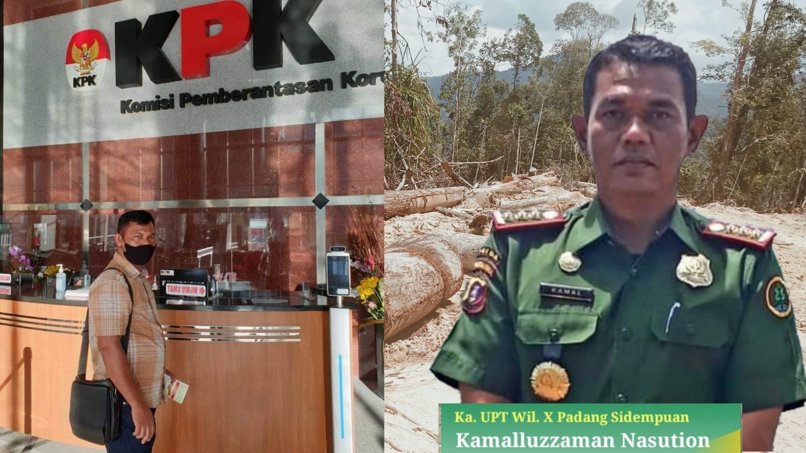 Marak illegal Loging di Tapsel, Kanit KPH Wil X P.Sidempuan Dinilai Tutup Mata