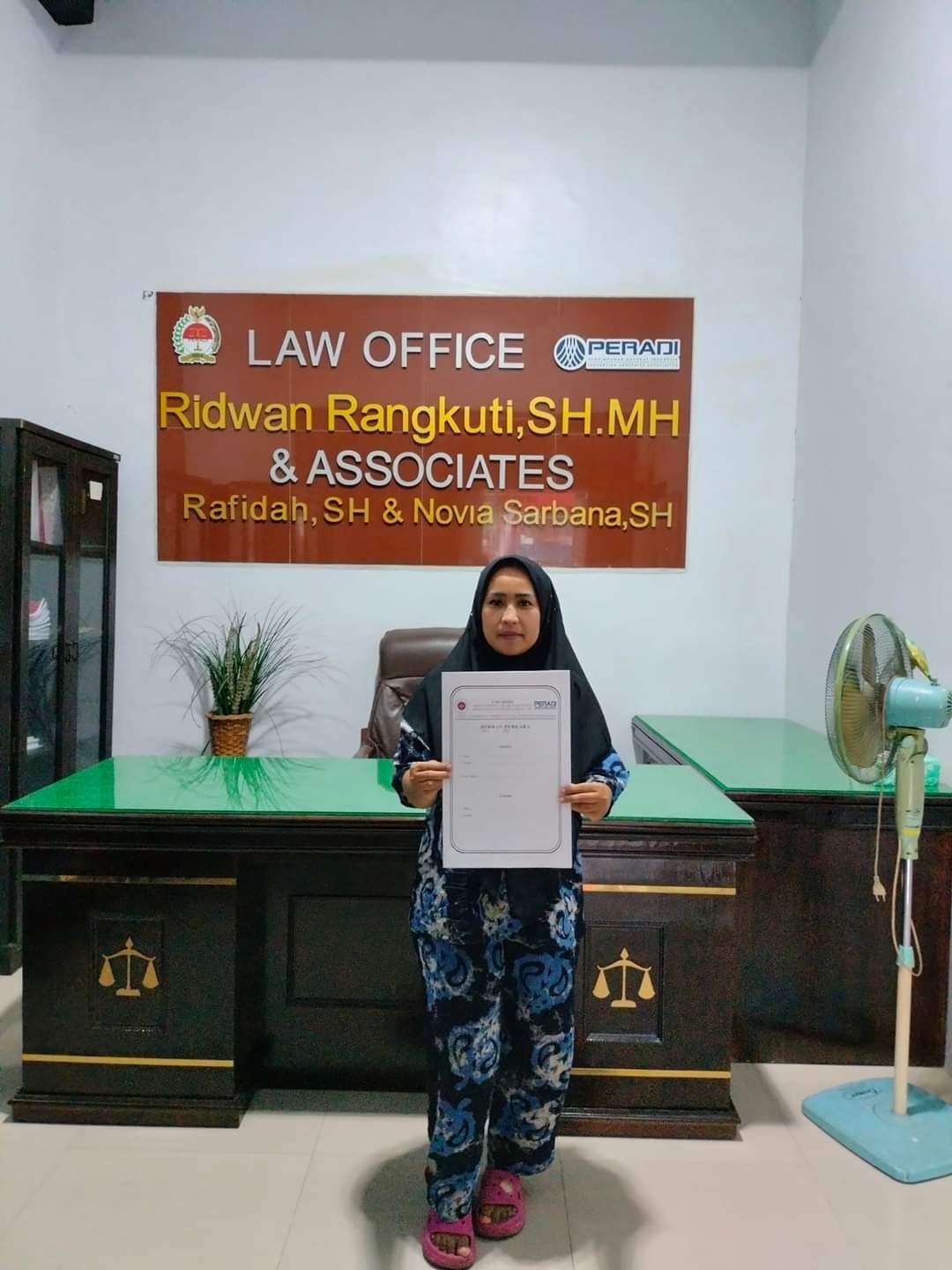 Advokat Ridwan Rangkuti Dampingi Korban Wanita Penganiayaan Warga Batunadua