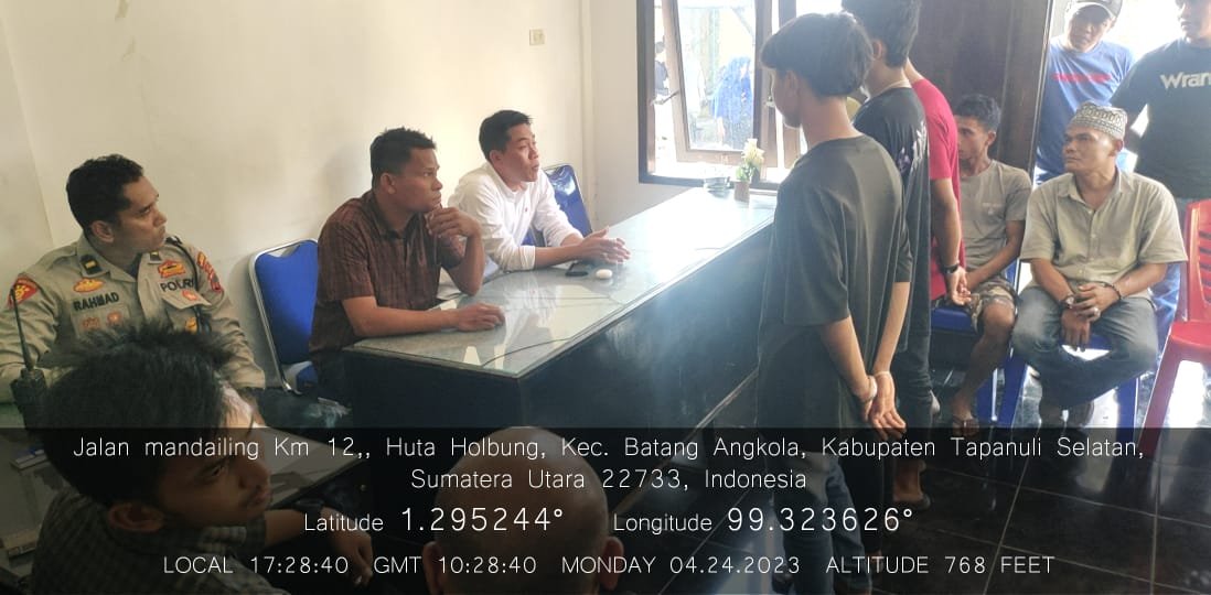 Vidio Viral Aniaya Pengendara di Tapsel, 3 Orang Diantara 5 Pelaku Diamankan