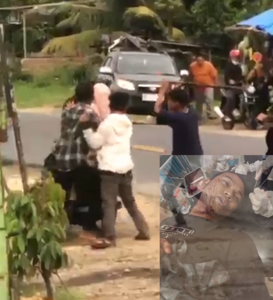 Beredar Vidio Enam Orang Aniaya Warga Sidempuan di Tapsel